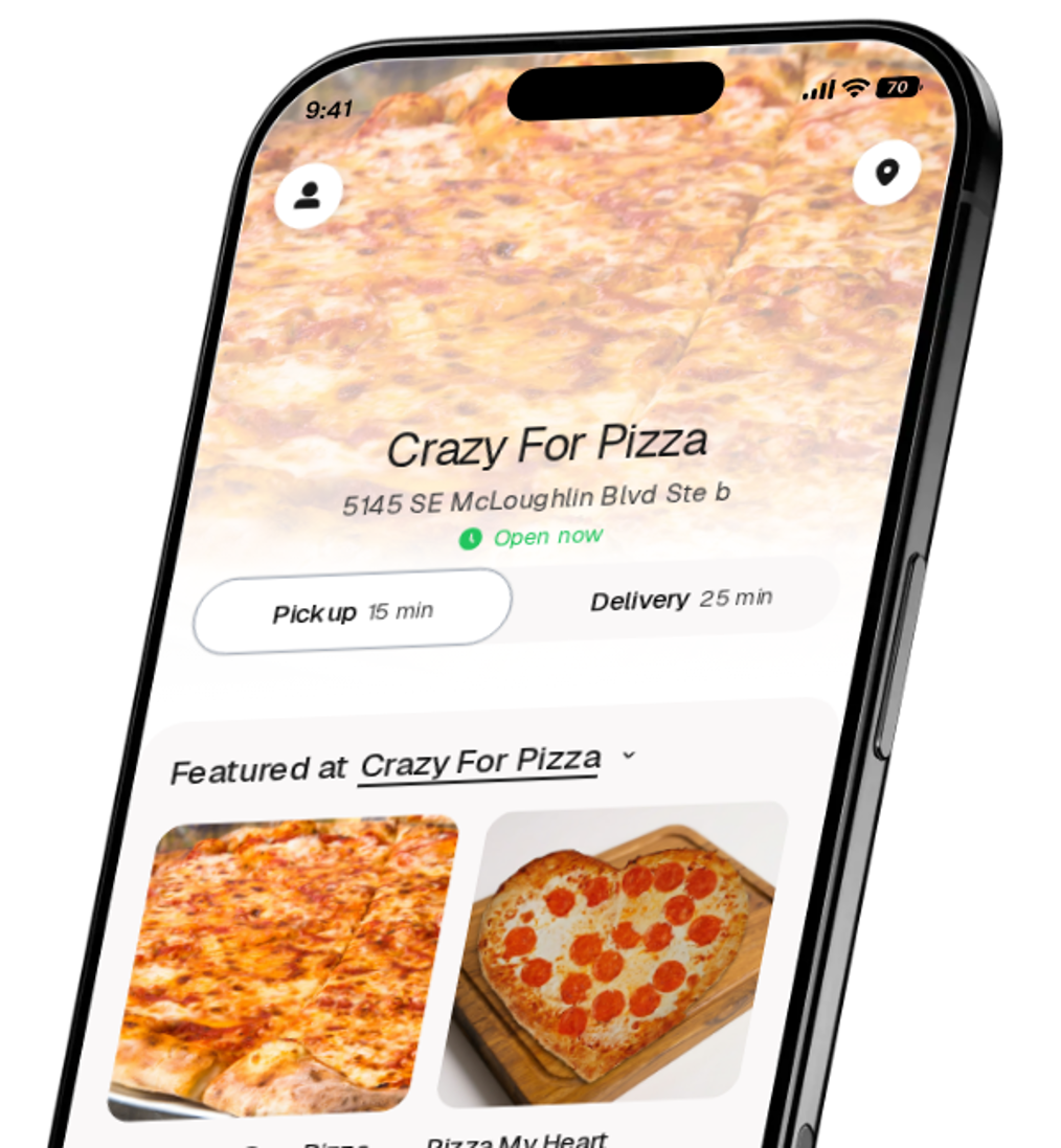 Crazy For Pizza app preview